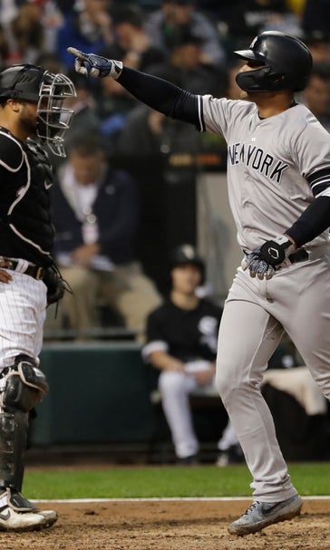 Yankees beat Chisox 8-4, then announce trade for Encarnación